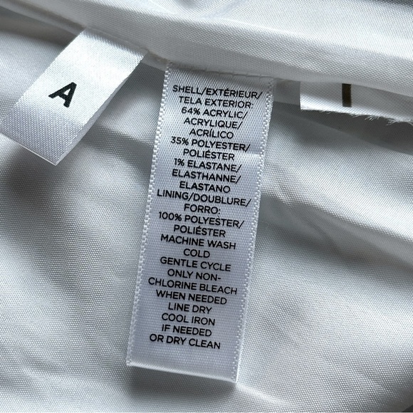 LOFT Black & White Animal Print Mini Skirt Size Small (P) - Picture 10 of 12